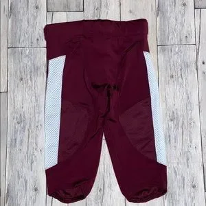 Nike Pants Nike Athletes Maroon Mens Football Tights Poshmark